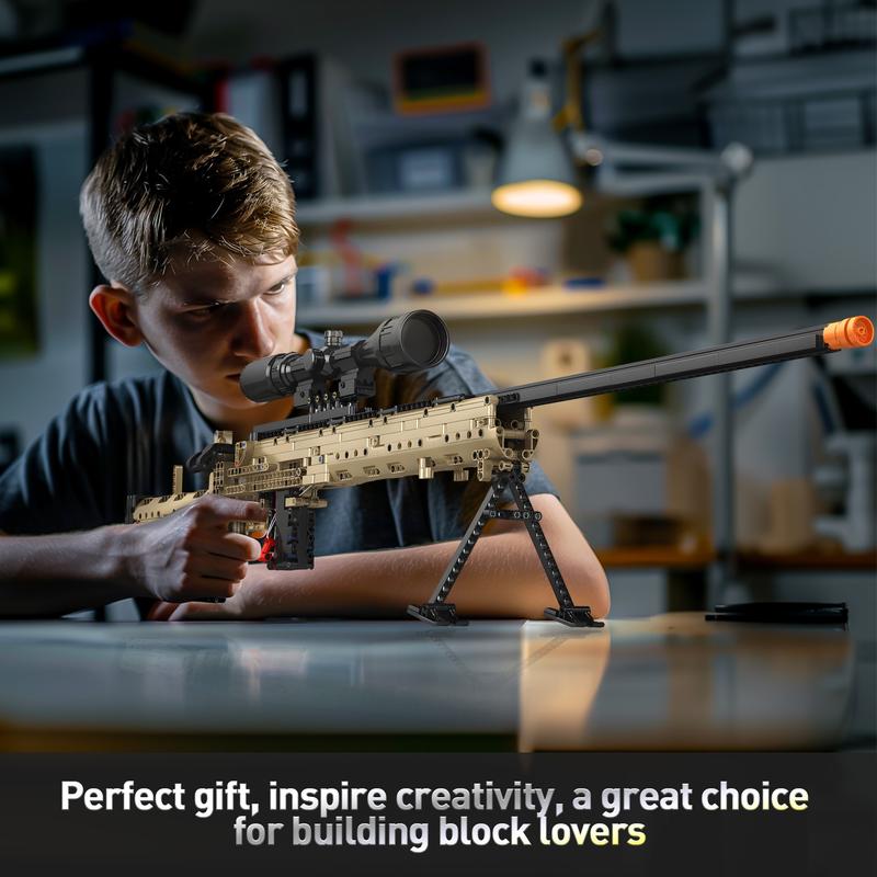 M24 SWS Brickblaster Sniper 66046 finished model gift display