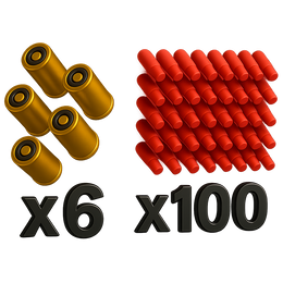 Extra Darts + Casings