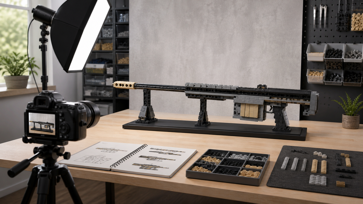 Editorial illustration for How to Photograph a Longshot Barrett Display