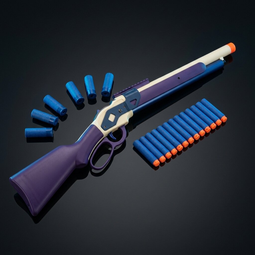 Ranger 1887 Shellblaster with foam darts and reusable toy casings