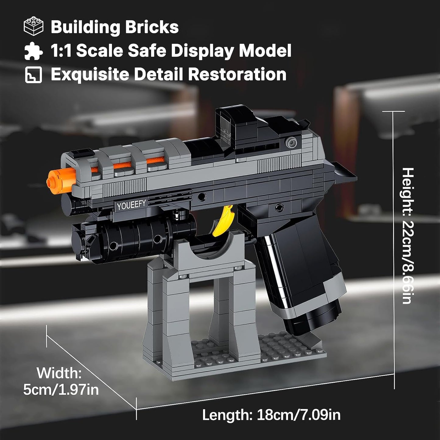P320 Brickblaster — 432-Piece Building Set