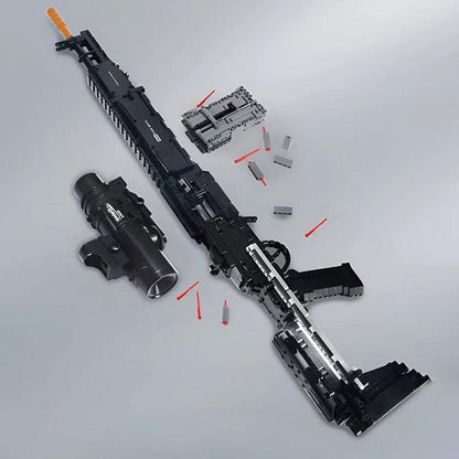Mk14 Brickblaster — 1,600-Piece Building Set