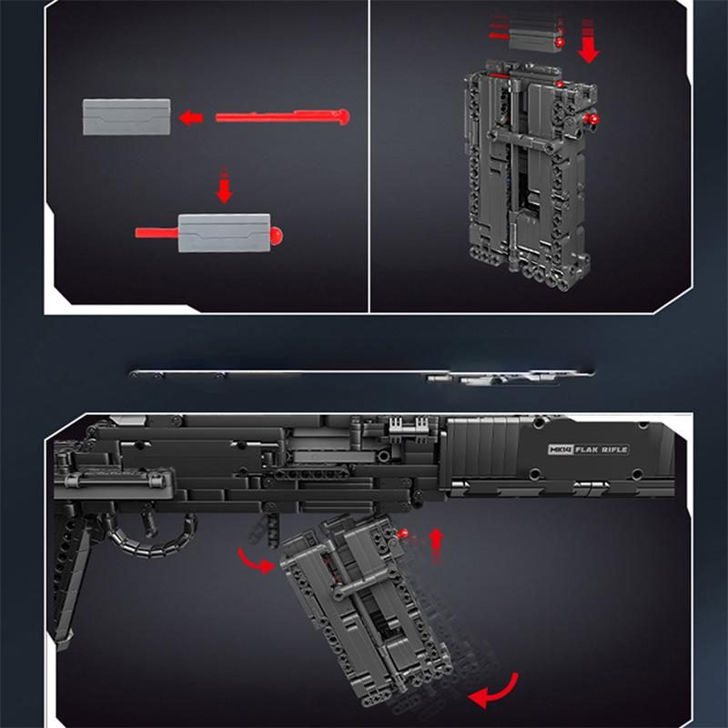 Mk14 Brickblaster — 1,600-Piece Building Set