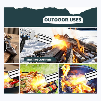 Powerful Grill Torch backyard use detail