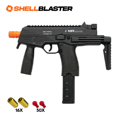 Brick-built Viper shell blaster with FREE bricks — FREE construction bricks included to build onto the blaster