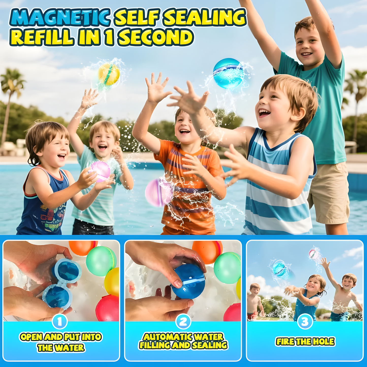 Magnetic Water Ballons