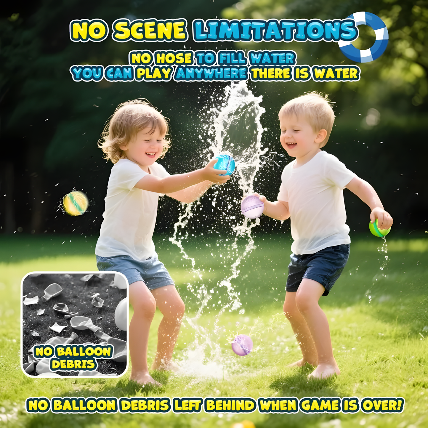 Magnetic Water Ballons