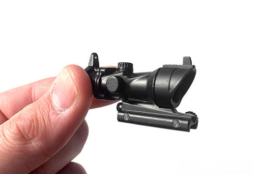 Mini 4x Display Scope 1:3 display model accessory for scope detail for a shelf-ready collector setup