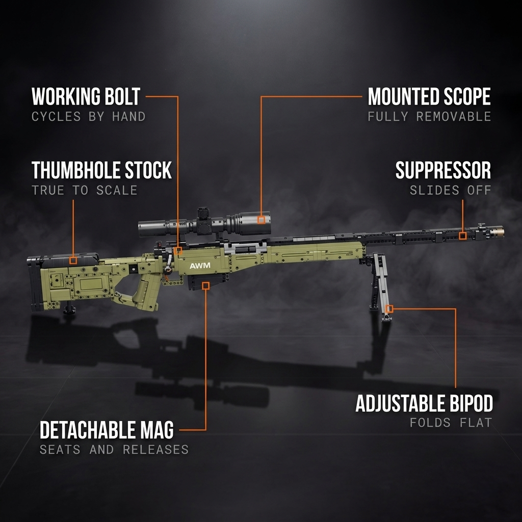 Super Magnum AWM Brickblaster — view 2