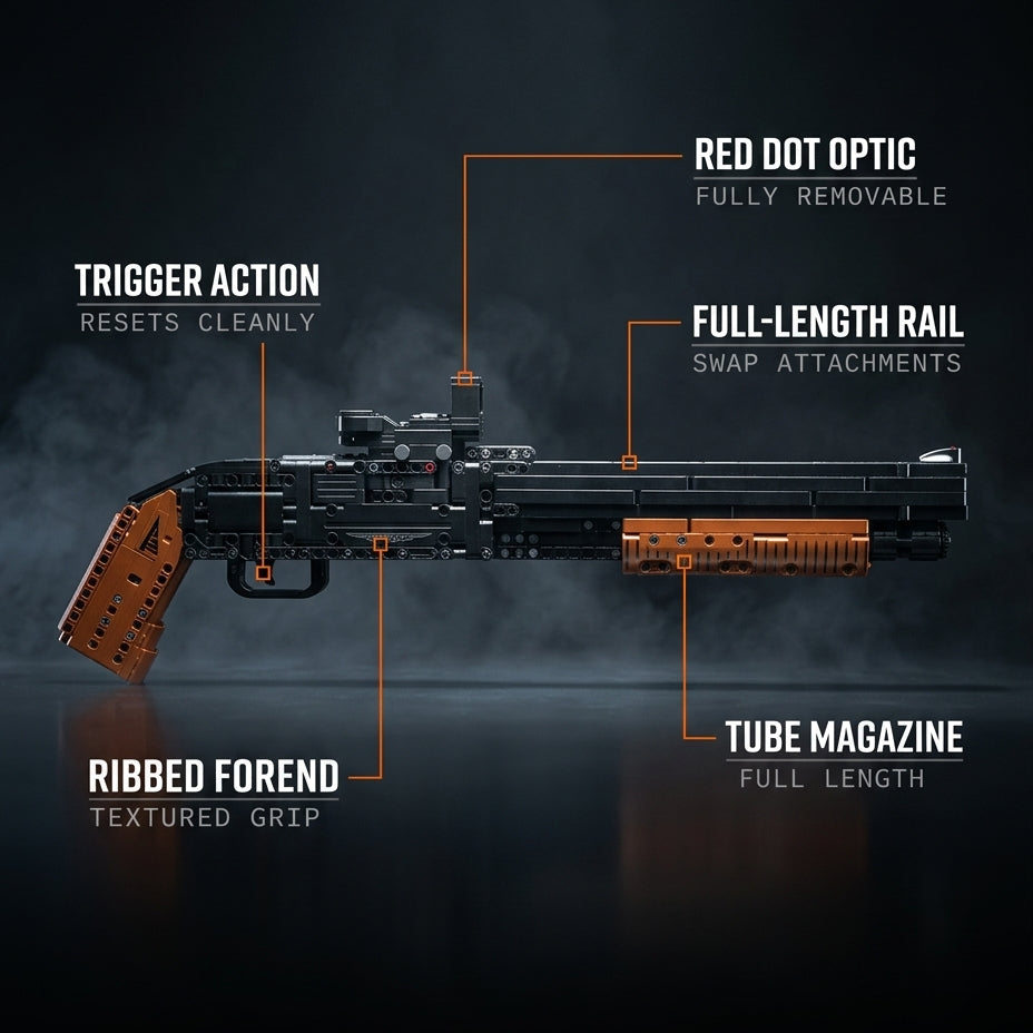 1868 Double Barrel Brickblaster — view 2