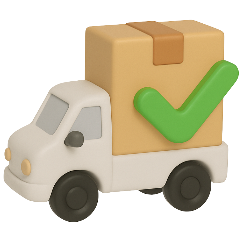 Blaster shipping protection insurance badge