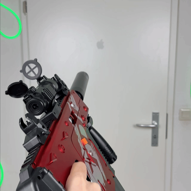 Pharaoh shell blaster long-gun — side profile view
