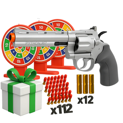 Starter Bundle blaster bundle kit — ejecting casings mid-fire