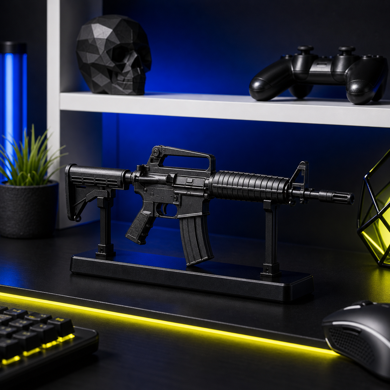 Classic Field Carbine Display Model shown on a collector desk or shelf display