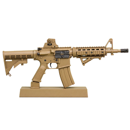 Desert Carbine Display Model transparent product cutout for collector display search