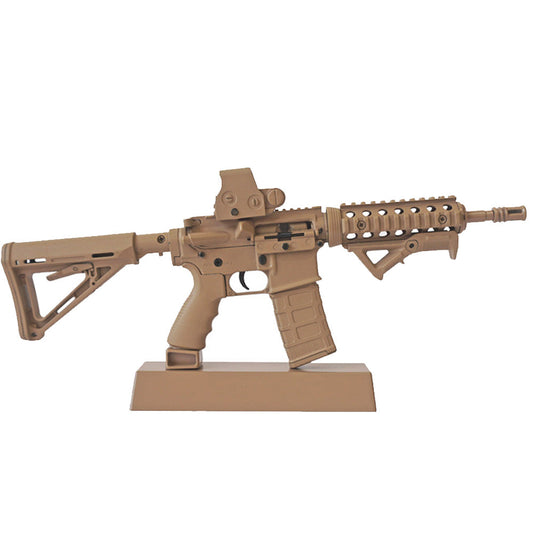 Desert Carbine Display Model non-firing 1:3 coyote tan carbine-style desk display model