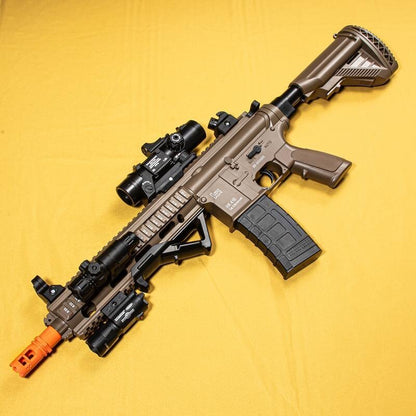Hailstorm M4 Gel Blaster with folding stock extended