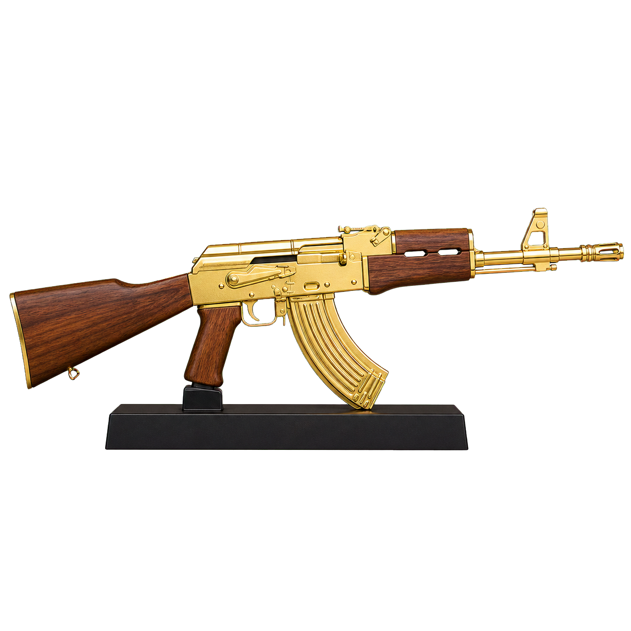 Gold Raider Display Model transparent product cutout for collector display search