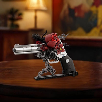 Gothic Rose Revolver Brickblaster — 631-Piece Building Set