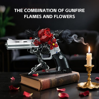 Gothic Rose Revolver Brickblaster — 631-Piece Building Set