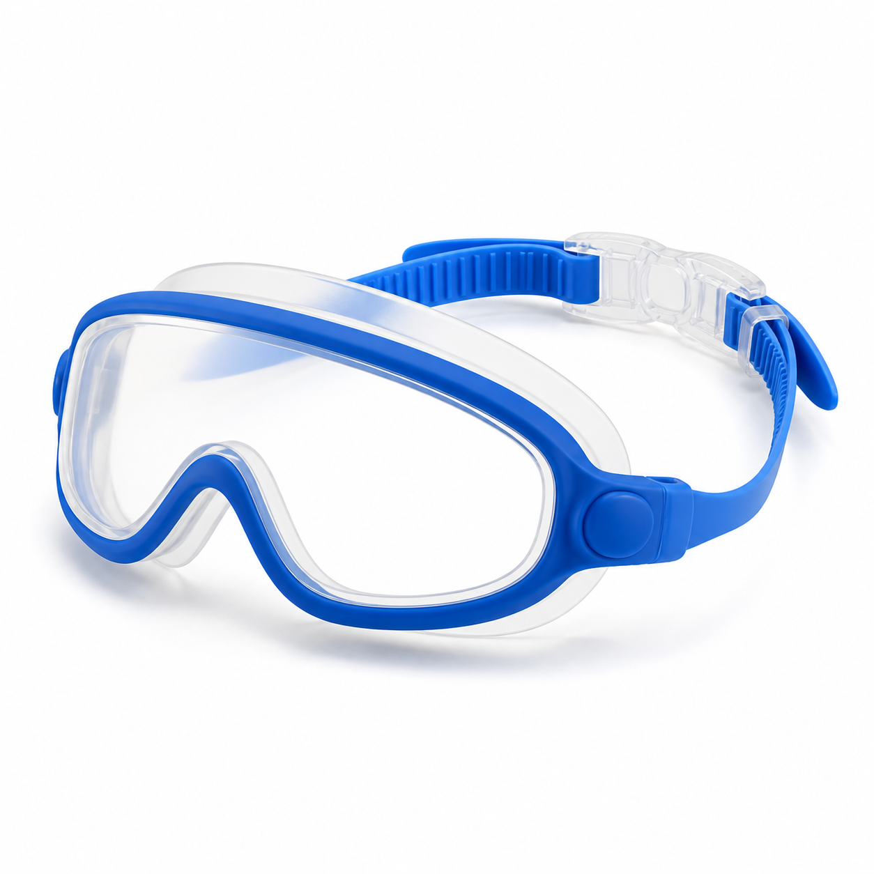 Swim Goggles + Free Ear Plugs & Nose Clip
