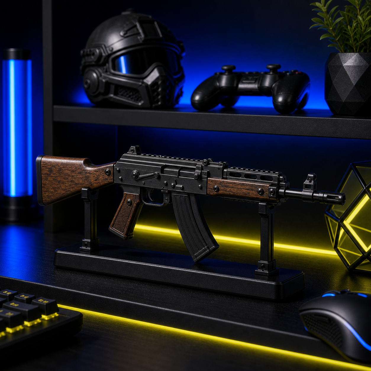 Ironwood Raider Display Model shown on a collector desk or shelf display