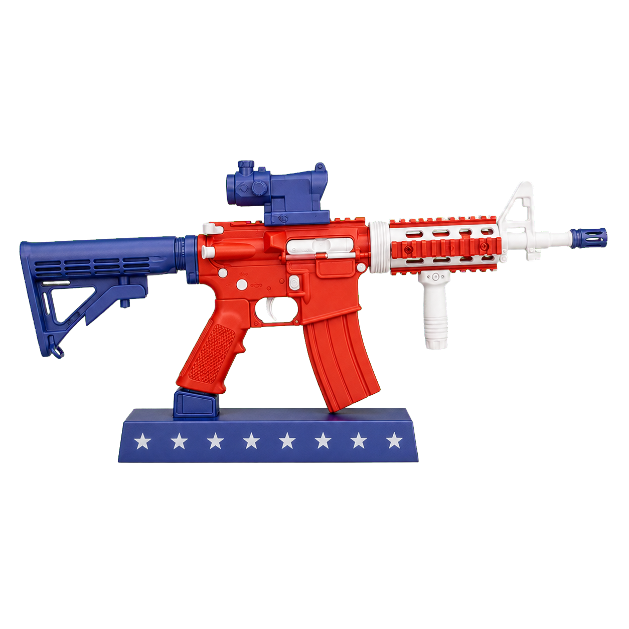 Liberty Carbine Display Model transparent product cutout for collector display search