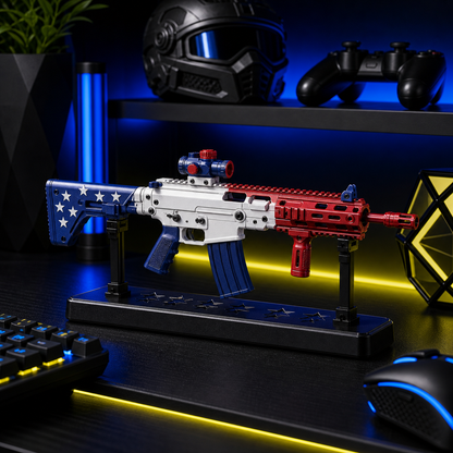 Liberty Carbine Display Model shown on a collector desk or shelf display