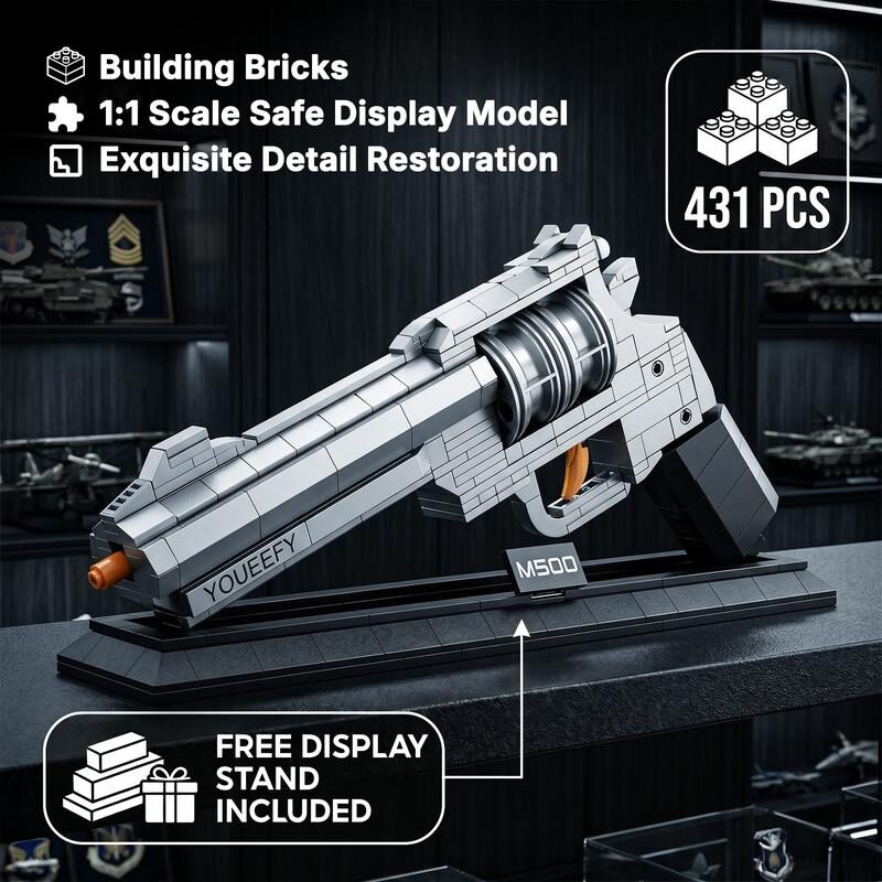 M500 Magnum Brickblaster 431-piece building set
