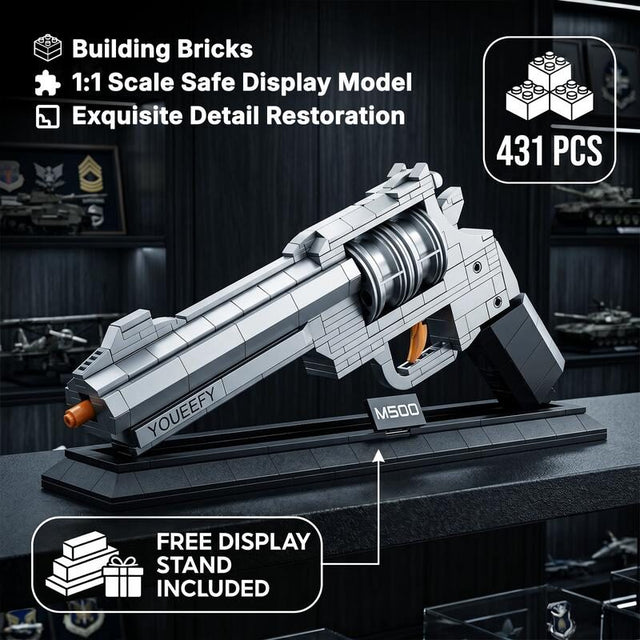 M500 Magnum Brickblaster 431-piece building set