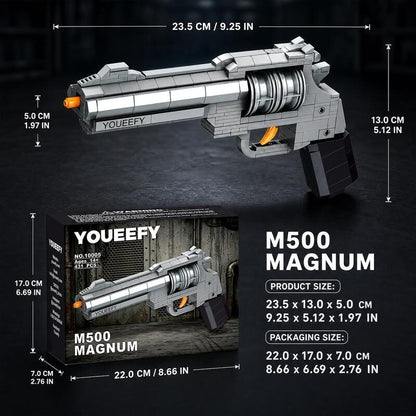 M500 Magnum Brickblaster 431-piece building set