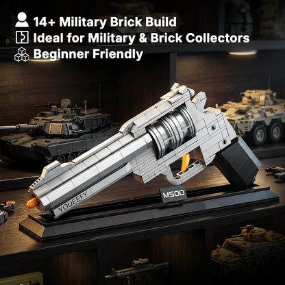 M500 Magnum Brickblaster 431-piece building set