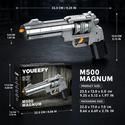 M500 Magnum Brickblaster 431-piece building set