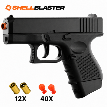 Mamba Shellblaster in Black with 12 shells and 40 darts