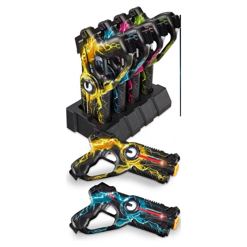 Photon Laser Blaster set, teal and pink colourway
