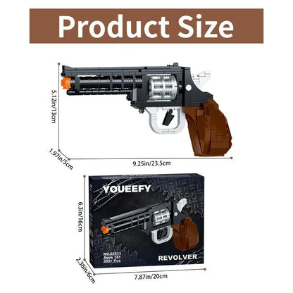 Revolver Brickblaster — 333-Piece Building Set