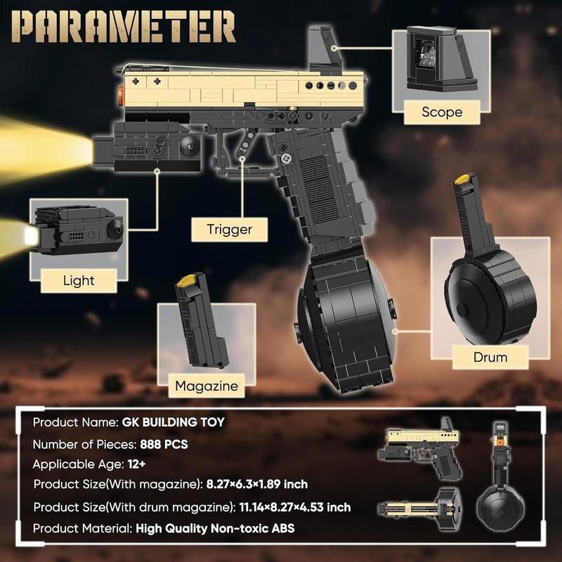 Sandstorm Brickblaster — 888-Piece Building Set — product image 4