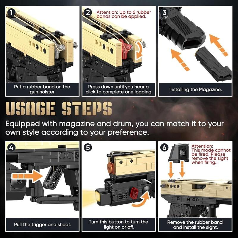 Sandstorm Brickblaster — 888-Piece Building Set — product image 7