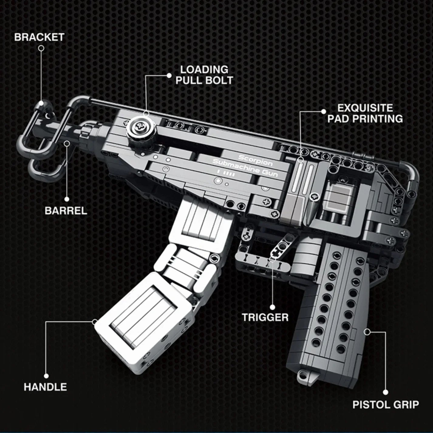 Skorpion SMG Brickblaster — view 2