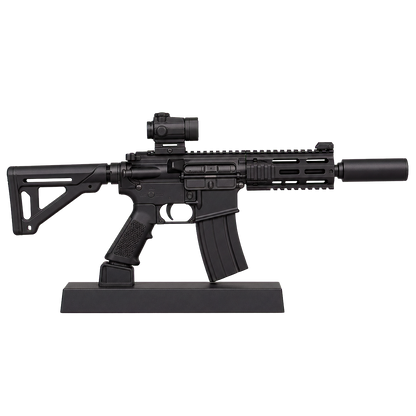 Stealth Compact Carbine Display Model transparent product cutout for collector display search