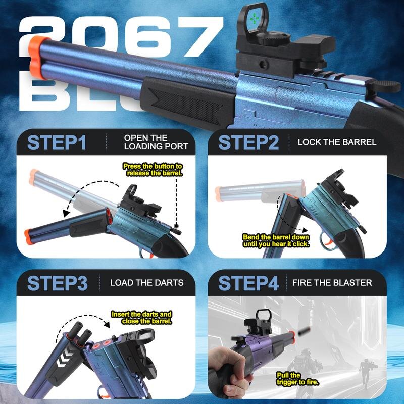 Twinshot Double-Barrel Foam Blaster — product image 4