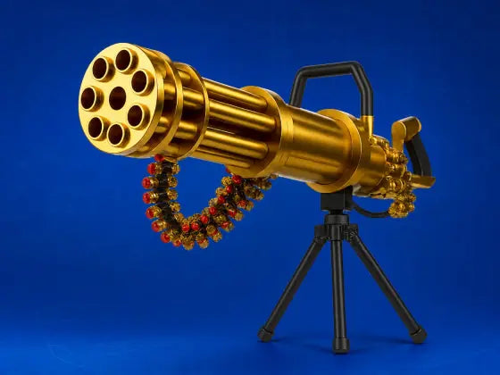 Minigun collection art